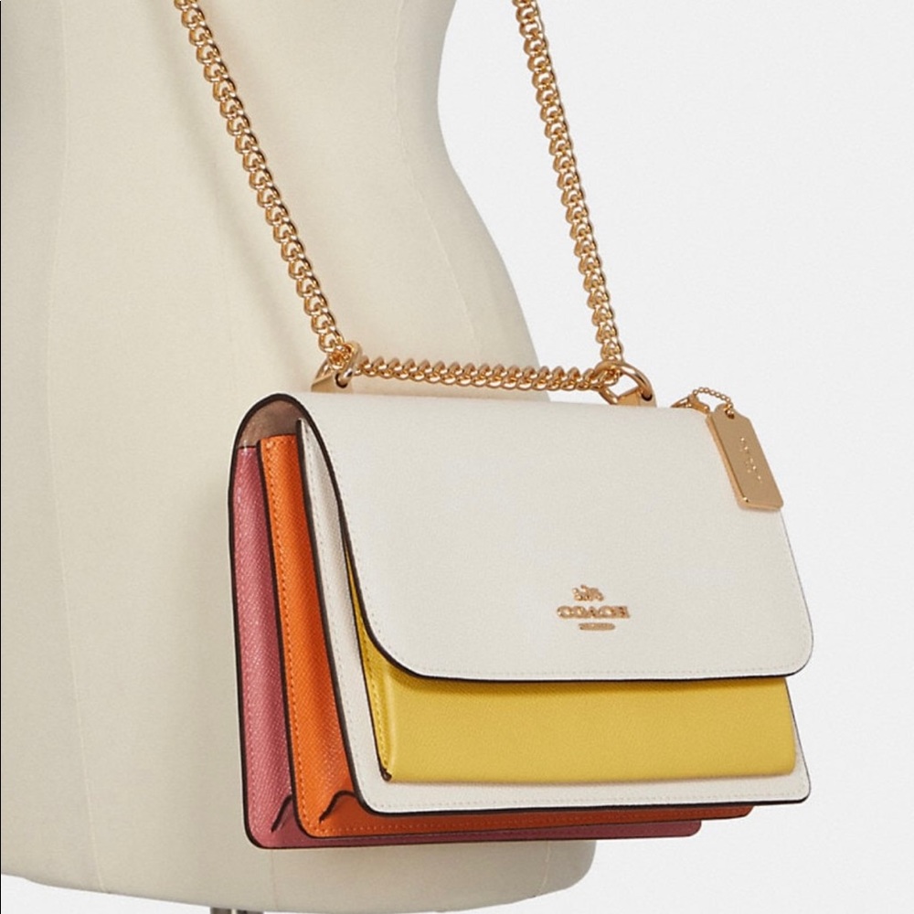 Coach, NEW Klare Crossbody with color block